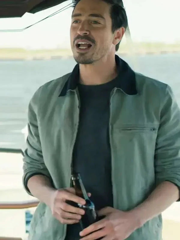 Ben Feldman Mayfair Witches S02 Green Jacket Doodle Jackets
