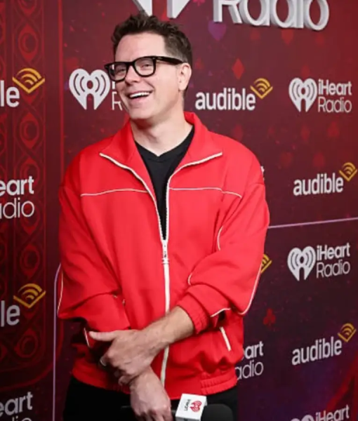 Bobby Bones 2025 iHeartRadio Music Festival Red Jacket USA Jackets