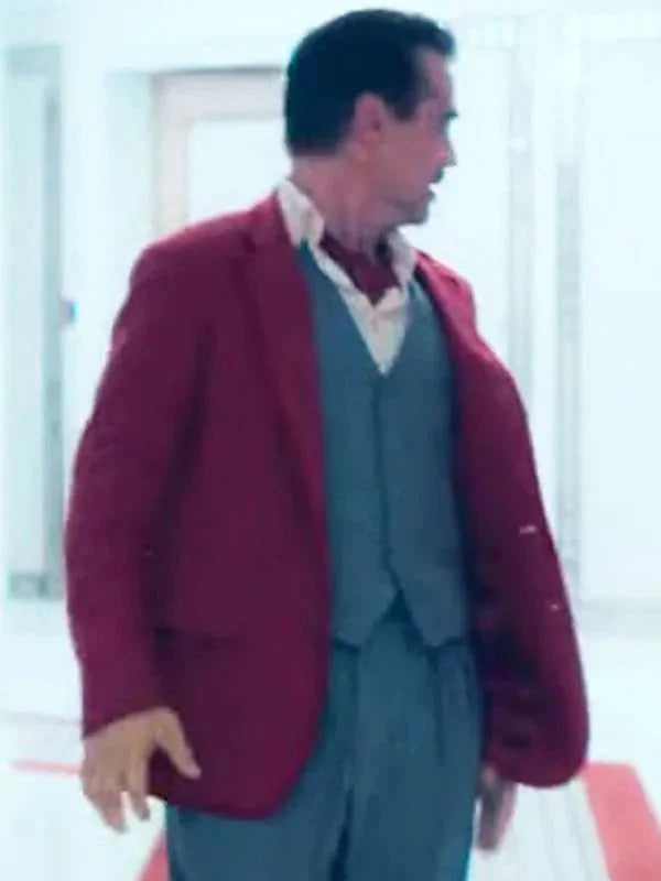Colin Farrell Ballad of a Small Player 2025 Red Blazer USA Jackets