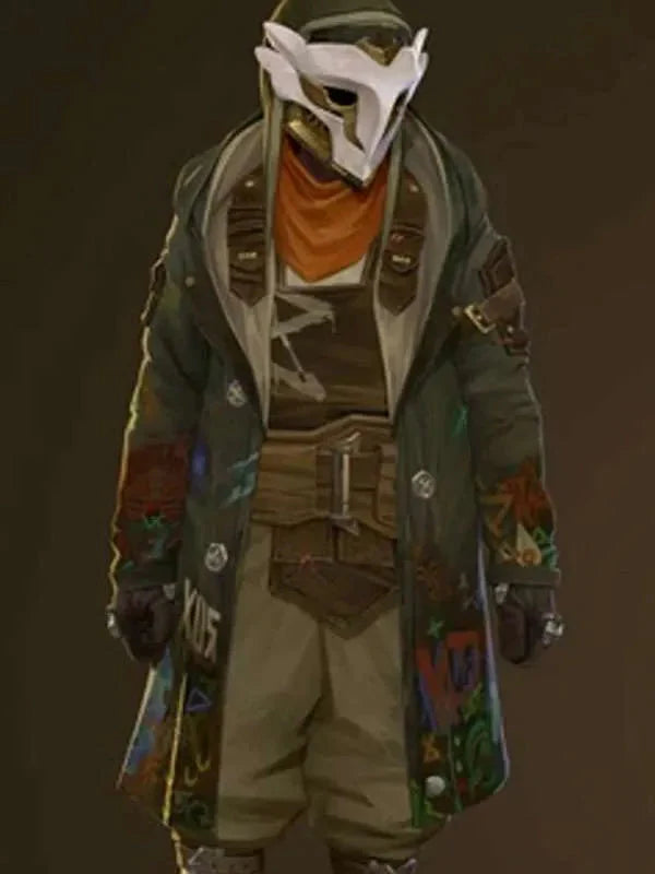 Ekko Arcane Green Hooded Jacket Doodle Jackets