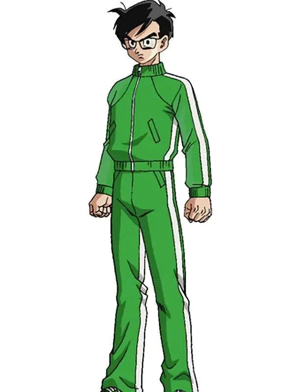 Gohan Green Tracksuit of Dragon Ball Z Doodle Jackets
