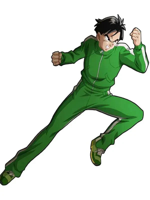 Gohan Green Tracksuit of Dragon Ball Z Doodle Jackets