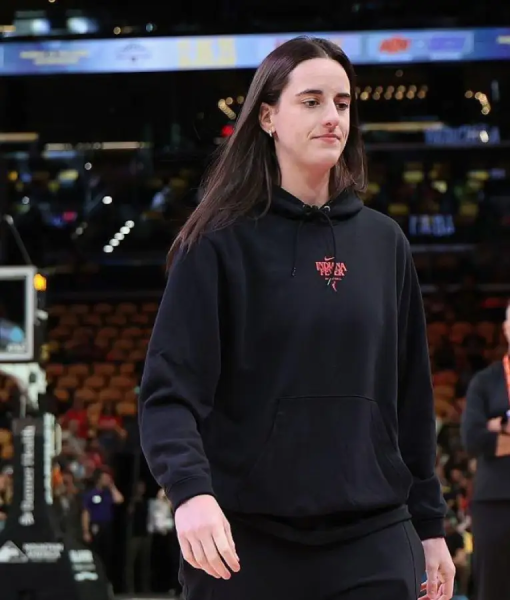 Caitlin Clark Indiana Fever Black Hoodie USA Jackets