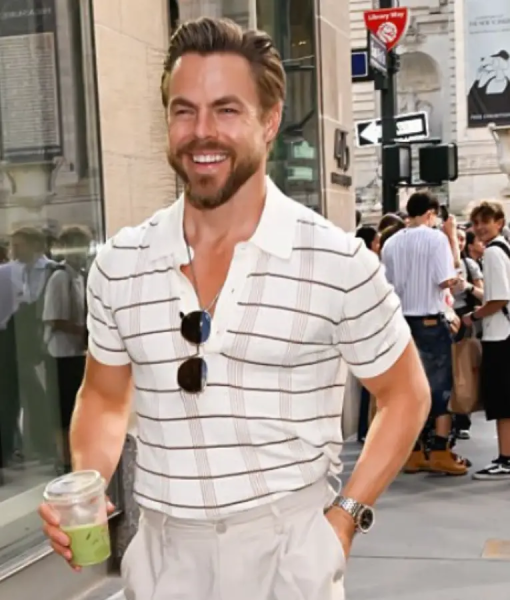 Derek Hough NYC 2025 Polo Shirt USA Jackets