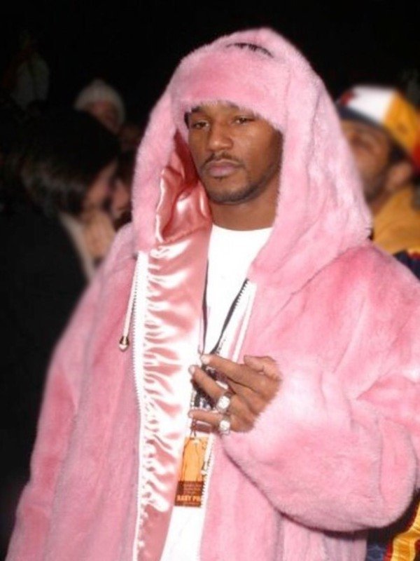 Cam Ron Pink Coat USA Jackets